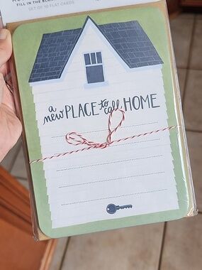 One Canoe Two Green 'A New Place to Call Home' Moving Announcement Cards